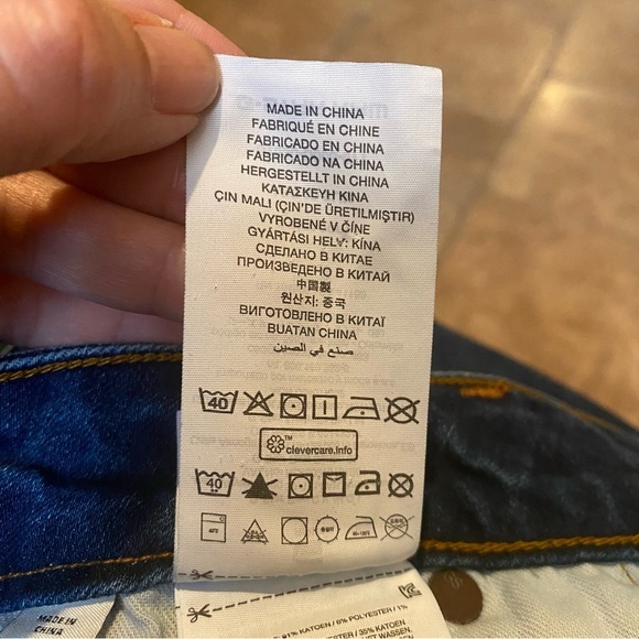 G-STAR RAW Men Blue Arc 3D Slim Buttoned Fly Jeans Size 34 - Picture 9 of 10